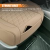 UHANBUT Luxury Faux Leather Car Seat Cover, Anti-Slip Waterproof Universal