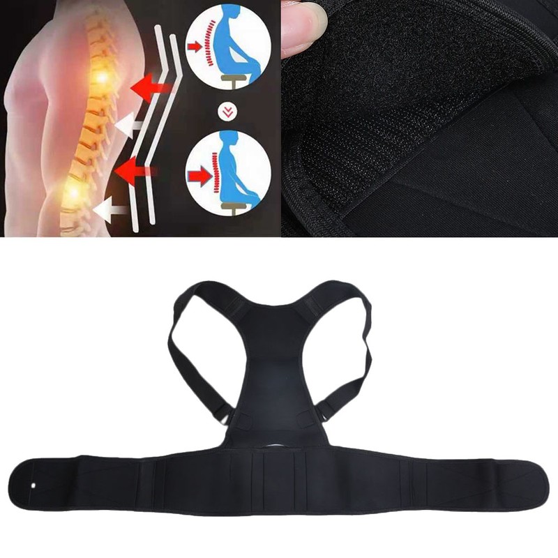 Posture Corrector For Men Women Shoulder Back Straightening Belt Back