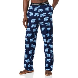 Hatley Men's Jersey Pajama Pants Bottom, Papa Bear, XX-Large