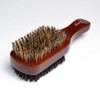 Diane D8114 Cepillo de cerdas de jabalí para hombres, negro,