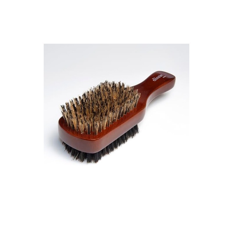 Diane D8114 Cepillo de cerdas de jabalí para hombres, negro,