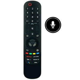 MR22GA AKB76039902 Voice Replacement Remote Applicable for LG TV 65UQ7070ZUE 65NANO75UQA OLED65C2AUA 43UQ9000PUD 55UQ7570PUJ 86NANO75UQA OLED55C2AUA 65QNED80UQA OLED77Z2PUA 75UQ8000AUB 70UQ9000PUD
