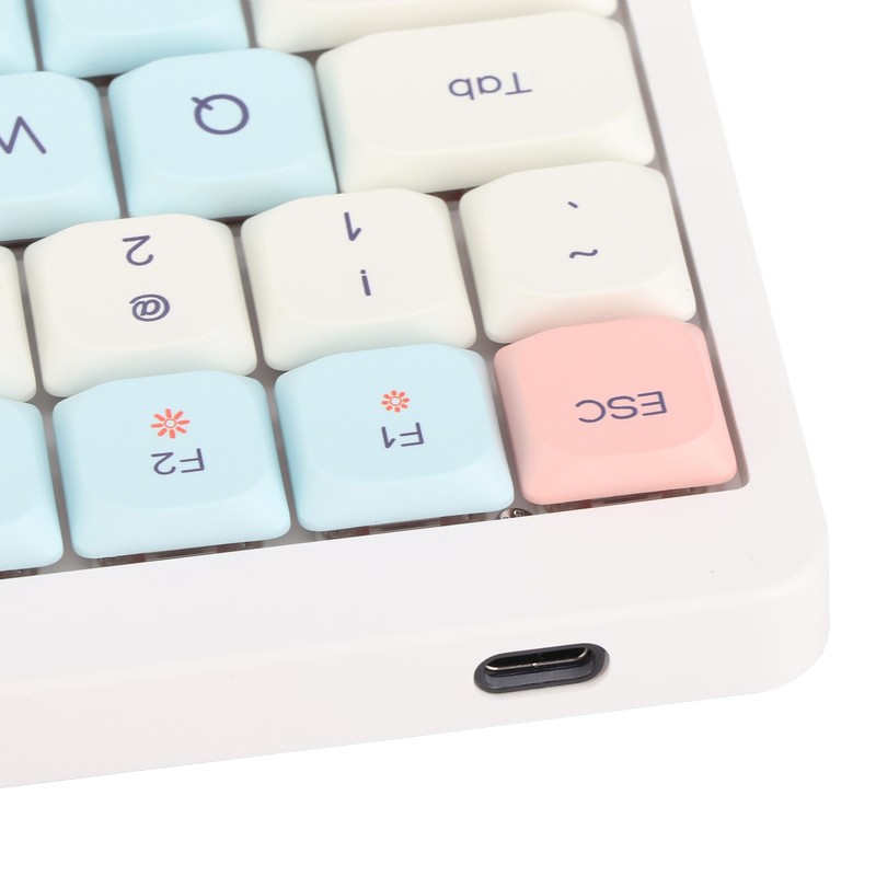 84 Key Bluetooth Keyboard 3 Mode 2.4G Wireless Bluetooth Gaming