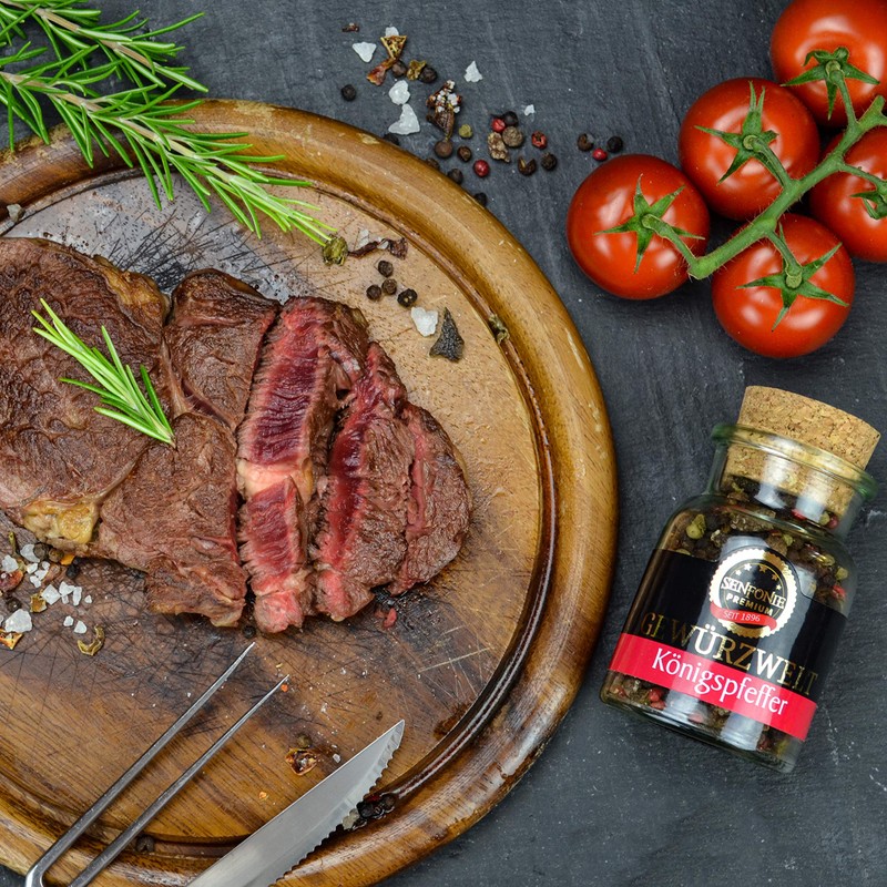 Königspfeffer Exclusive 7 Pepper Mix, 70 g Cork Glass