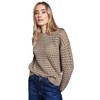 Street One Women's Textured Jumper, Honey Sand Mel., 38