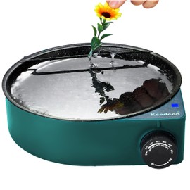 Ksedcon Electric Hot Glue Pot, 580ml Hot Glue Melting Pot for Crafiting with Temperature Control 212°F-392°F, Glue Skillet Able to Melt Glue Pieces and Glue Sticks (600, volts_of_alternating_current)