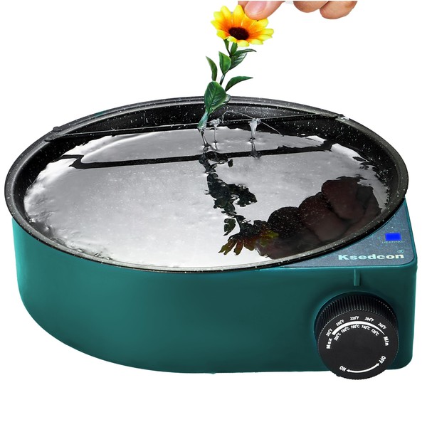 Ksedcon Electric Hot Glue Pot, 580ml Hot Glue Melting Pot
