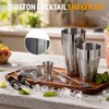 Mwellewm Cocktail Shaker Set, Boston Shakers Bartending Professional Bartender Kit