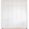 Tsnamay 2Pcs 3.15" White Arc Surface Pull,White Edge Pulls Furniture