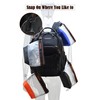 WELKINLAND 10-Inch Clear Tool Pouch Organizer - 4 Pcs Zipper