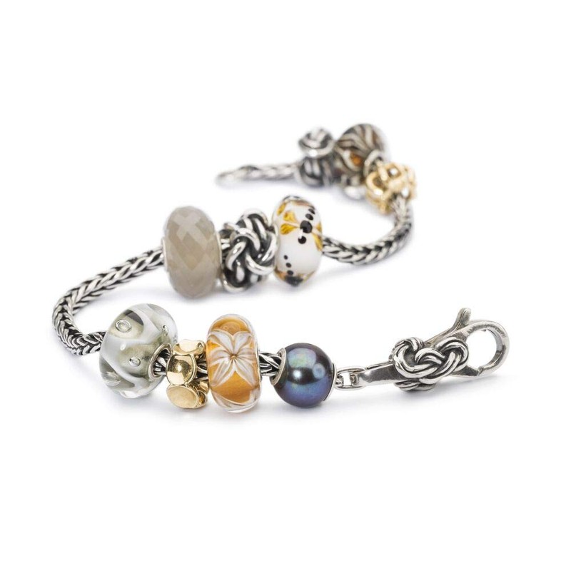 Trollbeads Silver 925 Bead Peacock Pearl