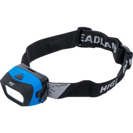 BGS 85314 | COB LED Headlamp | Adjustable Lamp Angle | Headlamp | Headlamp | Camping, Jogging, Walking, Workshop, etc.