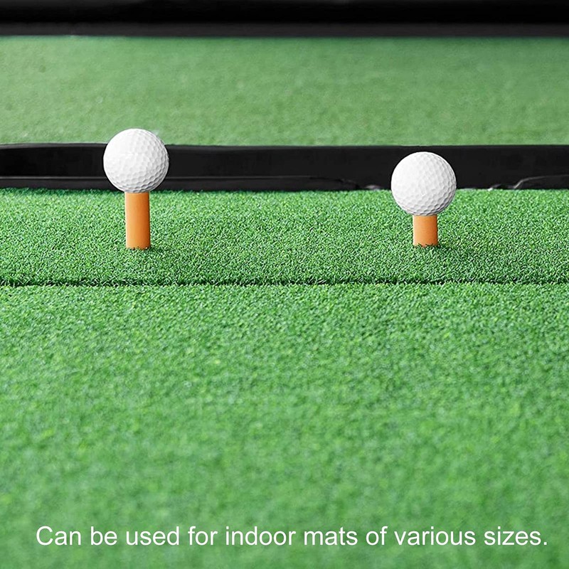 Agatige Golf Tees 80mm Rubber Golf Tees Holder for Driving