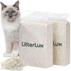 LITTERLUX Tofu Cat Litter | Ultra Absorbent, Strong Clumping & Flushable Cat Litter Having Neutralizing Properties for Odor Control | Natural, Dust-Free & Non-Tracking Litter for Cats