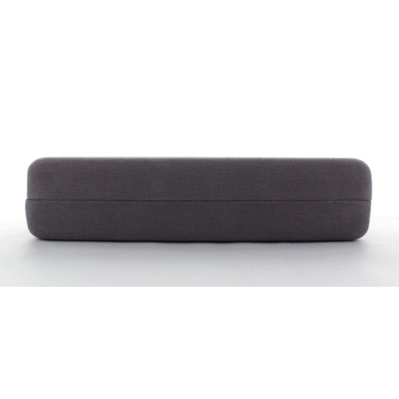 meigan Compact Square Glasses Case, Good Aluminum, Hard, Spring Type,