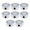 EMSea 8PCS Shaft Collars 20mm Adjusting Rings Positioner Ring Galvanised