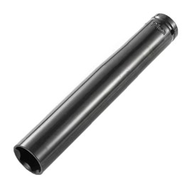 PLEAVIT Deep Socket Impact Socket, Insertion Angle 1/2, 0.5 inches (12.7 mm), Long Socket, Total Length: 7.9 inches (200 mm), 0.9 inches (24 mm)