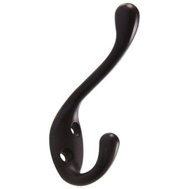 The Hillman Group 592539 Coat/Hat Hook Oil Rub Bronze, 1-Pack