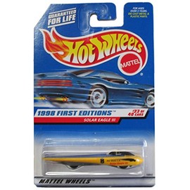 Hot Wheels 1998 First Editions: Solar Eagle III (#23 of 40) 1:64 Scale Collector Car #650