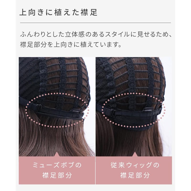 AQUADOLL Wig, Bob, Full Wig, Black Hair, Brown Hair, Blonde