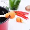 Opexicos 9Pcs Splash-Proof Pot Lid Holder Silicone Heat-Resistant Overflow-Proof Plug