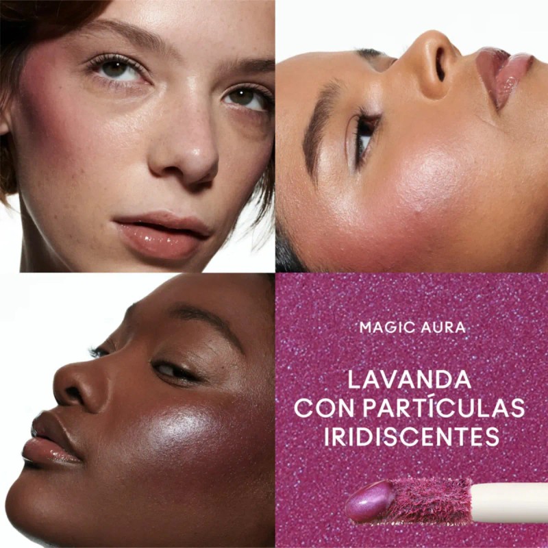Rubor Líquido MAC Strobe Beam Liquid Blush Magic Aura Luminoso