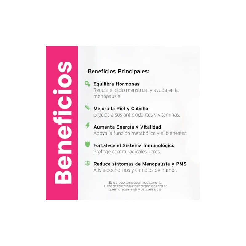 Revitafem Multivitamínico Mujeres 30caps 500mg Fórmula Natural Isoflavonas Damiana Vitaminas