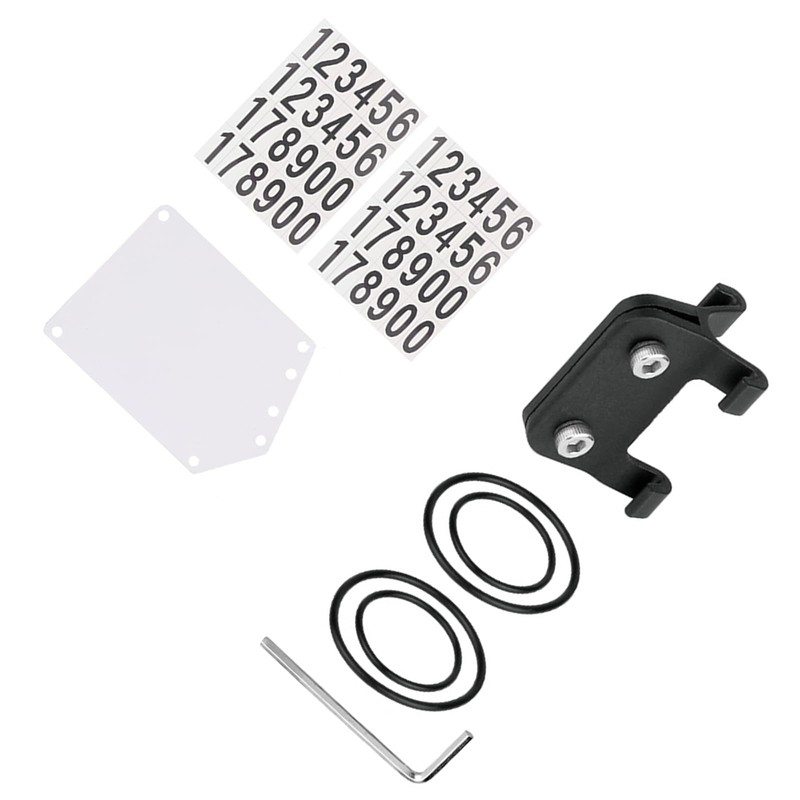 Bike Triathlon Racing License Plate Mount Holder Cycling Number Mount