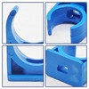50pcs 1/2"(Dia) PVC U-Shaped Pipe Clamp Clip,Tubing Clips,Water Supply Pipe
