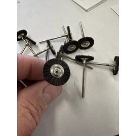 Unbranded Stiff Polishing Brush Wheel No. 16.609, Jewelry Making Supplies, 3/4” Diameter
