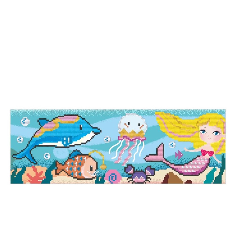 AVENIR 6301597 Pixelation Art Under The Sea, Multi-Colour