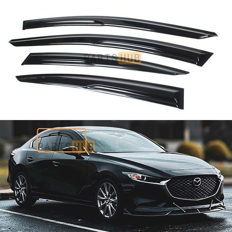Fits for 2019-2025 Mazda 3 Sedan JDM Mugen Style Window