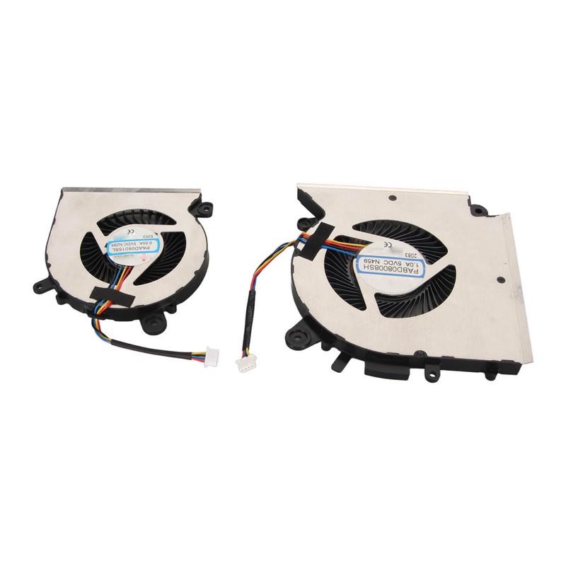 Laptop Cooling Fan Replacement 4 Pin Power Connector Compatible for