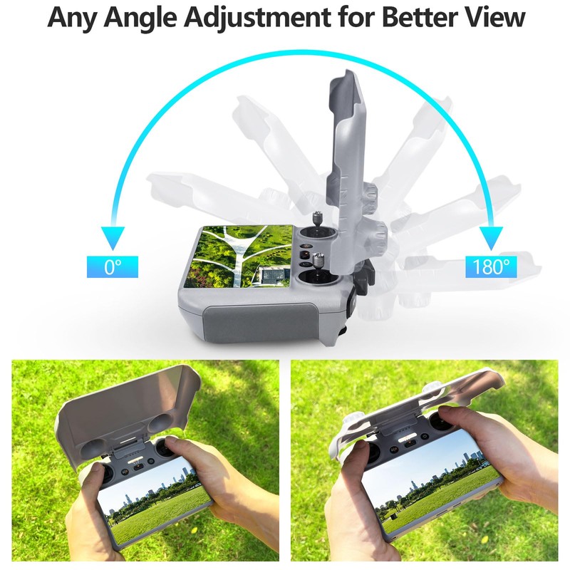 Mini 4 Pro RC-2 Sun Visor + 2 Screen Protectors