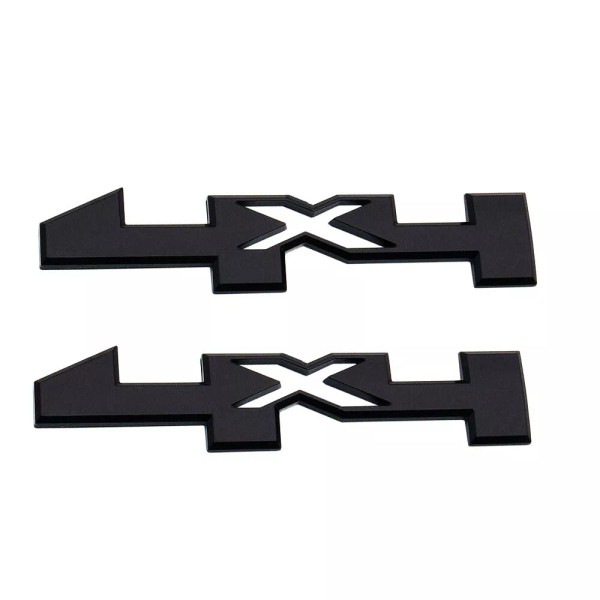 G.M 2pc 4x4 Fits GMC Canyon Sierra Fender Door Badge