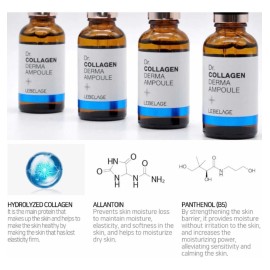 Serum Derma Coreano_ Dr Colageno Y Cica  Regenerantes (2pz) Todo Tipo De Piel Danoche                                                                 