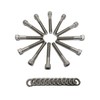 Z Whip SBF Stainless-Steel Intake Manifold Bolt Kit Stainless Steel
