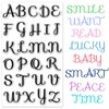 Alphabets Letters Numbers Clear Stamps for Card Making Decoration DIY