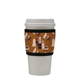Sok It HotSok Coffee & Tea Reusable Insulated Neoprene Cup Sleeve (Material Ghoul)