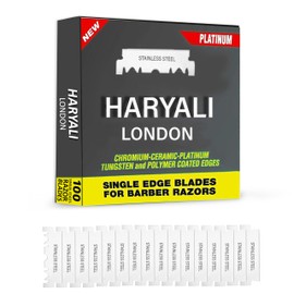 Haryali London Professional Single Edge Razor Blades 100-Pieces