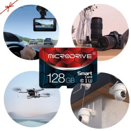 Universal Micro SD TF Card Memory Card Class 128GB 256GB High Speed Memoria Flash Adapter - 256GB+Free Adapter