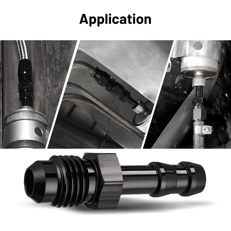 EVIL ENERGY 4AN Male to 1/4" Barb Push on Fitting