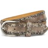 styleBREAKER Rivet Belt Unisex with Small Multicoloured Rivets Vintage Belt