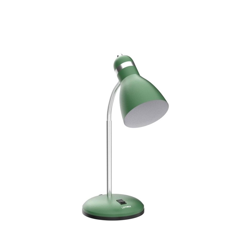 LEPOWER Metal Desk Lamp, Adjustable Goose Neck Table Lamp, Eye-Caring