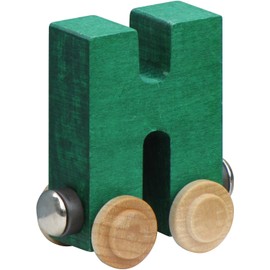 NameTrains Bright Letter Car H - Made in USA