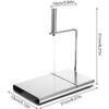 Cheese Slicer with Board for Block Cheese - Heavy Duty