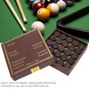 50pcs 13MM Billiard Cue Tip Pool cue tip Shaper Cowhide