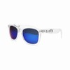 GloFX Diffraction Glasses – Clear – Blue Mirror