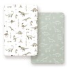 Stretch Ultra Soft Jersey Knit Fitted Pack n Play Sheets