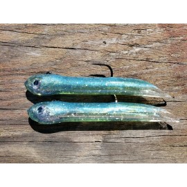 Hookup Baits Original Hook Up Baits Saltwater Jigs White Sea Bass Special Bullet Lure 5/8 oz - Red Crab, 5/8 oz